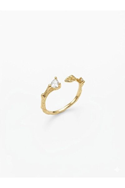 Mestore Wood Piece Design Ring
