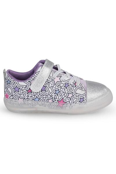 Civil Sport Pantofi sport cu imprimeu cu stele argintii 32 - Gri