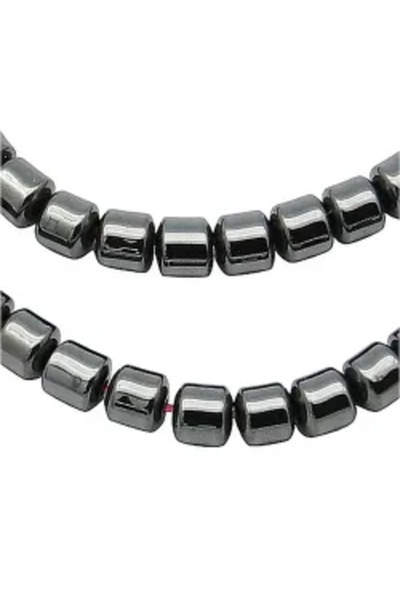 GemSale Mărgele hematit 3x3mm tubulare, magnetice