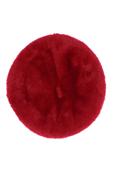 ButicCochet Women's beret, Buticcochet, 50% acrylic 50% nylon, one size, Red ...