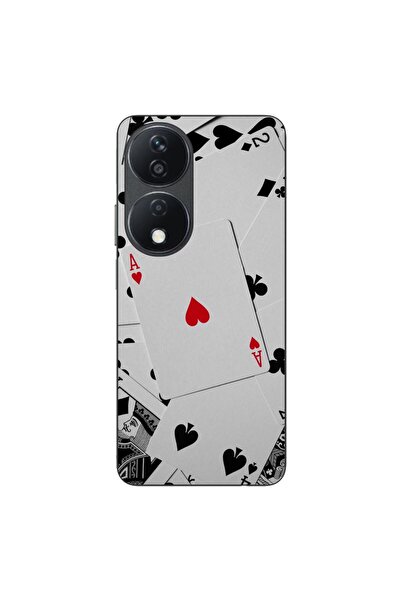 OEM Husa compatibila cu Honor X7b Silicon Gel Tpu Model Carti Poker