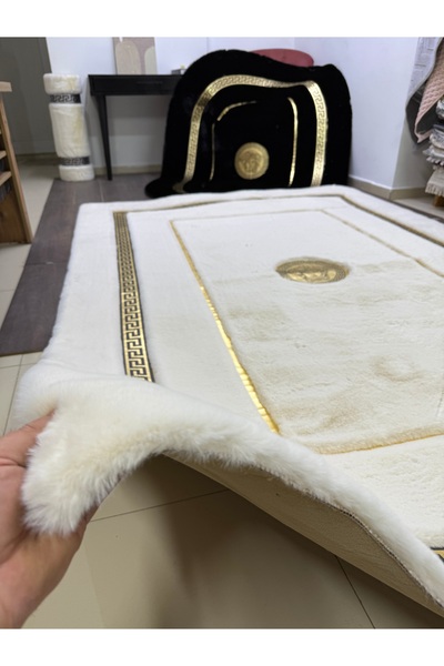 FORS HALI LUXURY FUR TAVŞAN TÜYÜ DOKULU HALI LF-1001