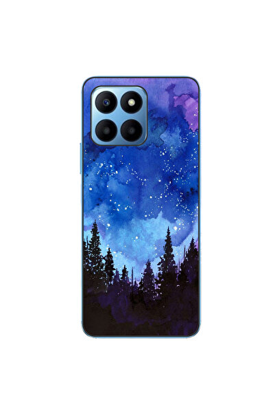 OEM Husa compatibila cu Honor 70 Lite Silicon Gel Tpu Model Night Forest