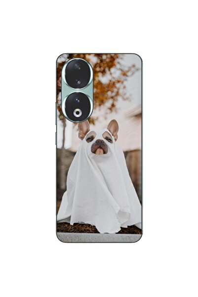 OEM Husa compatibila cu Honor 90 5G Silicon Gel Tpu Model Halloween Catel Cos...