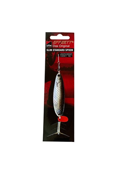 DAM Effzett Standard Spoon Slim 6.5cm 16gr Kaşık Holographic Black