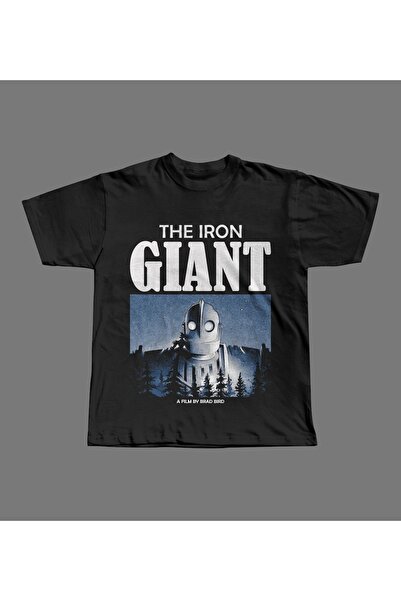 Grafftee Clothing Iron Giant Printed Unisex Oversize T-Shirt