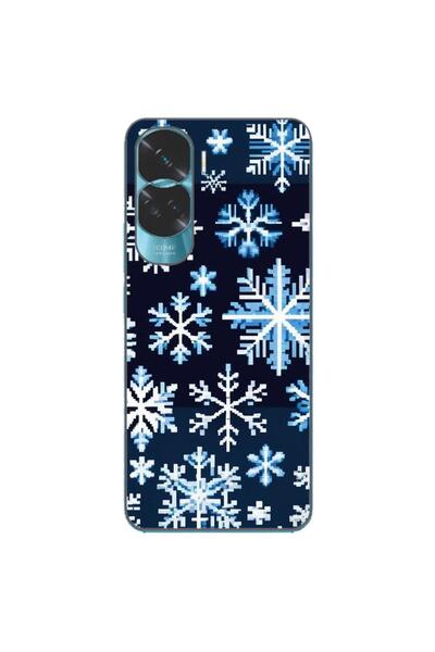 OEM Case compatible with Honor 90 Lite 5G Silicon Gel Tpu Pattern Pixel Art S...