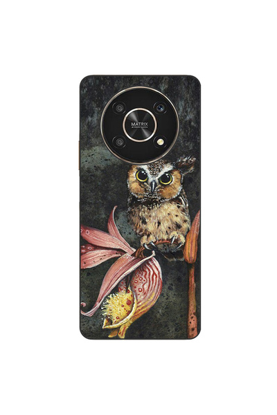 OEM Husa compatibila cu Honor X30 Silicon Gel Tpu Model Owl Painted