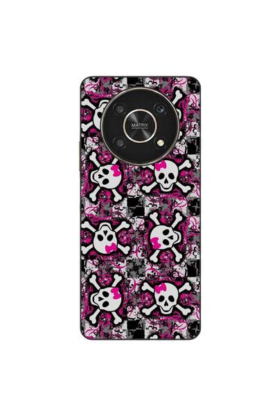OEM Case compatible with Honor X30 Silicone Gel Tpu Pop Art Skeleton Pattern