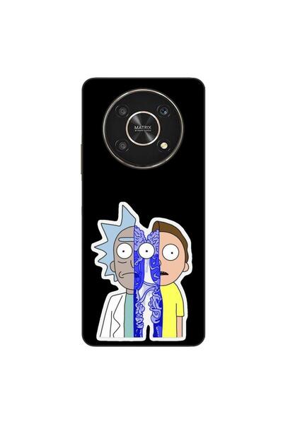 OEM Husa compatibila cu Honor X30 Silicon Gel Tpu Model Rick And Morty Connected