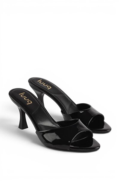 luuq shoes Jamila Single Strap Women's Heeled Slippers