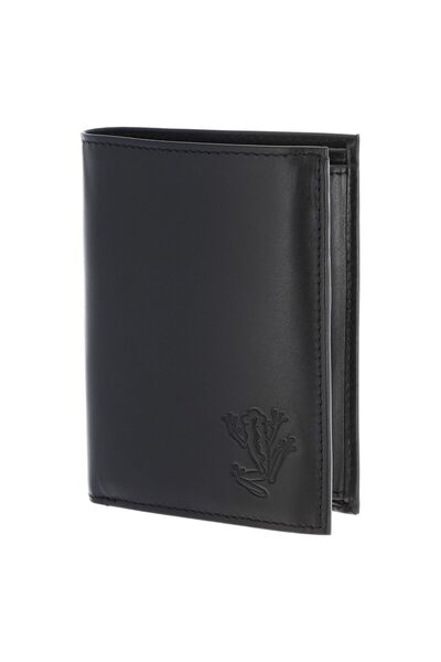 oxmox Leder Geldbörse RFID-Schutz Leder 13 cm