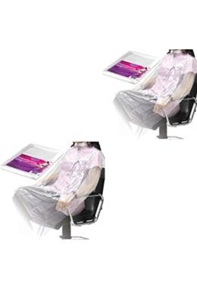 Beautyfor Pachet 2 x Pelerina de unica folosinta din polietilena - Disposable...