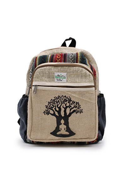 Palo Santo Bohdi Tree Backpack - Hemp and Cotton