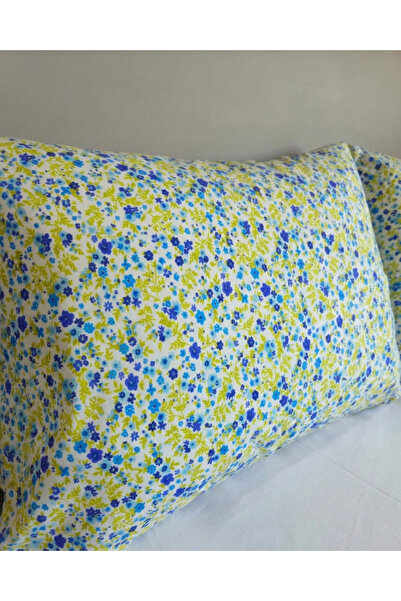 NATURAL LİFE CONCEPT Satin Pillowcase with Floral Pattern 2 Pack 50 X 70