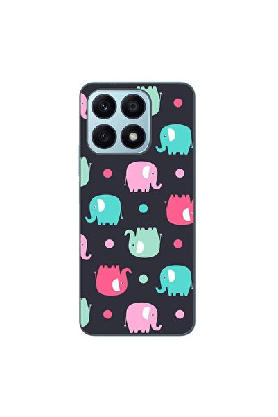 OEM Husa compatibila cu Honor X8a Silicon Gel Tpu Model Pattern Elefant