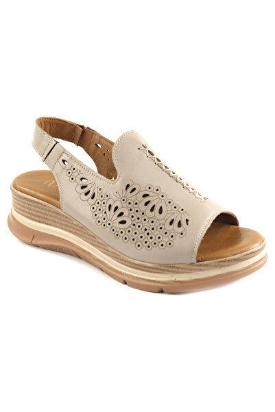 Anna Viotti Sandale dama piele naturala D22 S643-BEIGE-39