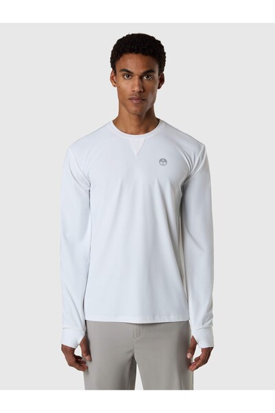 North Sails Regular Fit Long Sleeve Uv Protection Men's Crew Neck T-Shirt