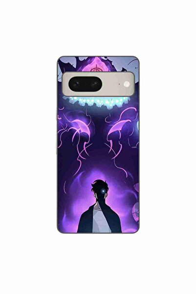 OEM Husa compatibila cu Google Pixel 8 Silicon Gel Tpu Model Solo Leveling Demon