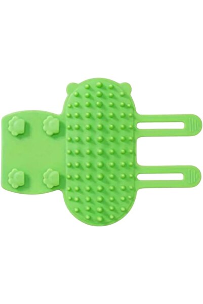 Yıldızan Pieptene reglabil din silicon pentru mâncărimea pisicilor, compatibi...