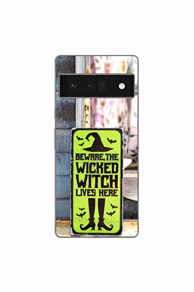 OEM Husa compatibila cu Google Pixel 6 Pro Silicon Gel Tpu Model Halloween Wi...