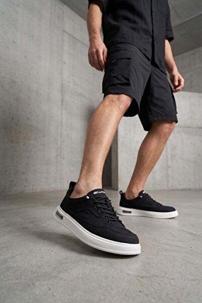 Ayakkabı Fuarı Elit Hml9043 Men's Classic Sneaker Black