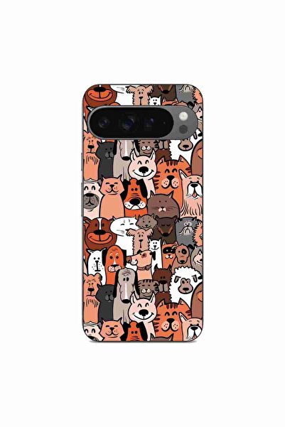 OEM Husa compatibila cu Google Pixel 9 Pro XL Silicon Gel Tpu Model Caini si ...