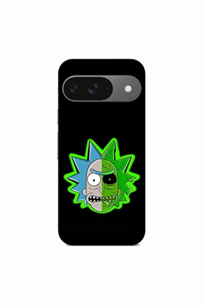 OEM Husa compatibila cu Google Pixel 9 Pro Silicon Gel Tpu Model Rick And Mor...