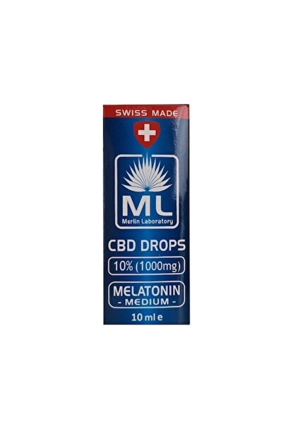Laboratoarele Merlin CBD Melatonin 10% liquid oil