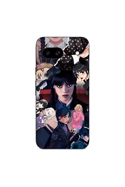 OEM Case compatible with Google Pixel 8A Silicone Gel Tpu Pattern Wednesday A...