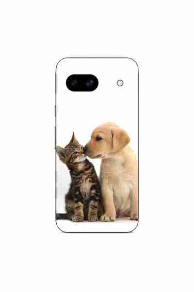 OEM Калъф, съвместим с Google Pixel 8A, силиконов гел TPU, с десен Котенца, к...