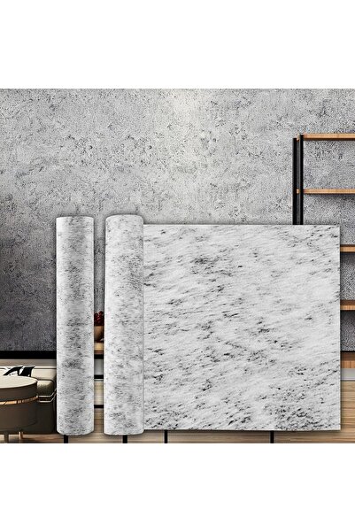 Other Folie de mobilier CYEER cu aspect de marmură alb-gri - 40 cm x 5 m Foli...