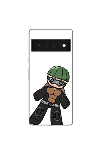 OEM Case compatible with Google Pixel 6 Pro Silicone Gel Tpu Pattern One Punc...