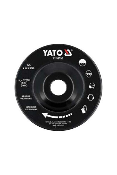 yato Disc Raspel Pentru Lemn 125Mm
