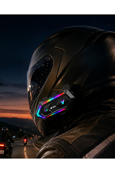 Lisinya Bluetooth 5.3 Motosiklet Kask Intercom Kulaklık 1000 Metre Bağlantı -