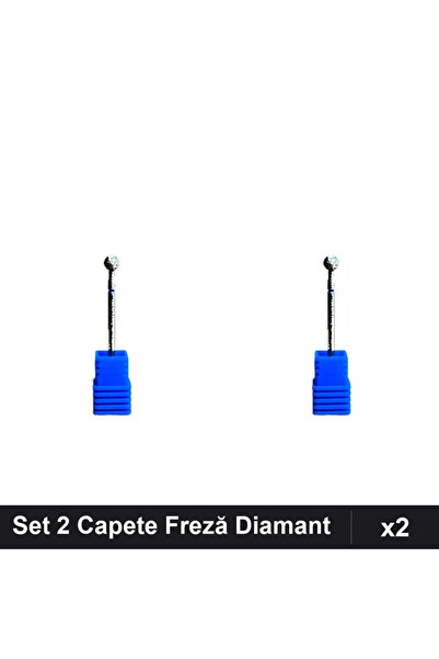 NAİLS Set 2 Capete Freză Diamant Unghii, Manichiură Profesională, Accesorii F...