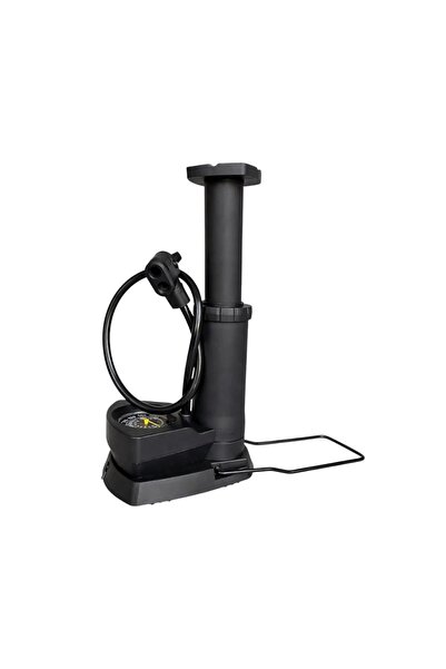 Bsr Air pump, manual, multifunctional, integrated pressure gauge, flexible ho...