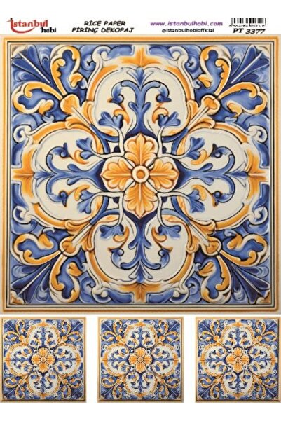İstanbul Hobi Brass Decopaj Pt 3377