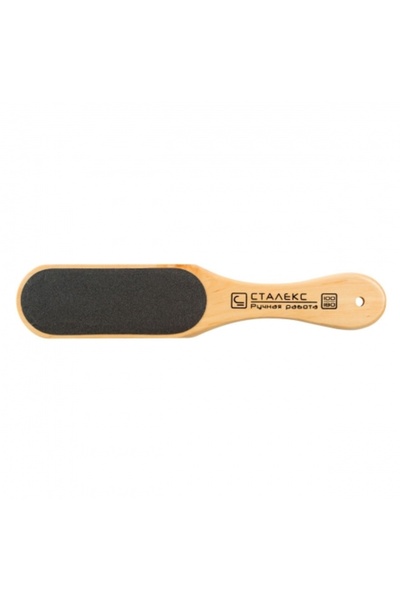 STALEKS Beauty&Care ABC 10/1 Pilă pentru călcâie, Lemn, Granulație 100/180