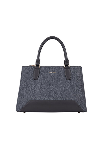 John Louis Ladies Hand Bag with adjustable JLSU26-23, Gray