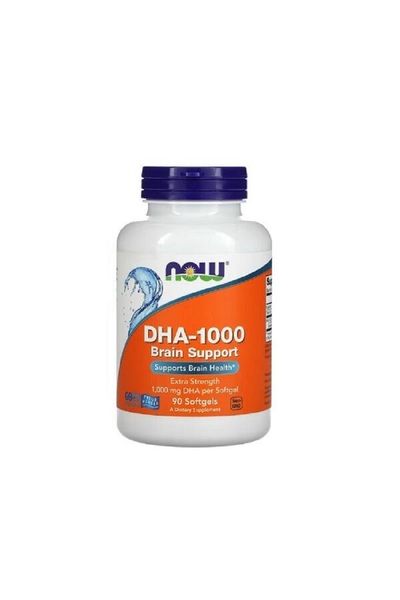 Now Foods DHA-1000 Brain Support Extra Strength 1000mg 90 capsule moi -