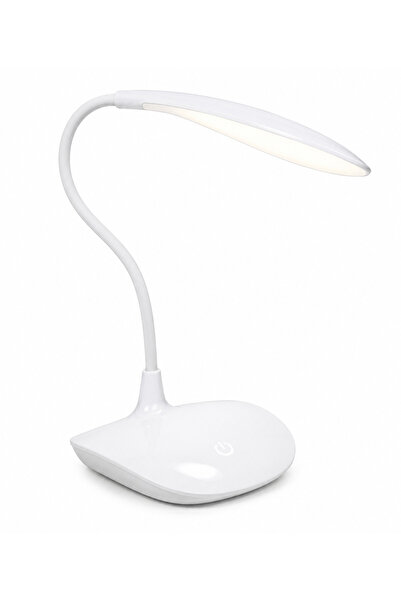 OEM Touch desk lamp, flexible arm, 3 brightness levels, 13x12x43cm, White