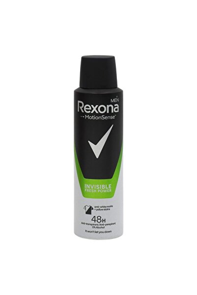 SOHO Antiperspirant Deodorant, Rexona, 150 ml Men Invisible Power Fresh,
