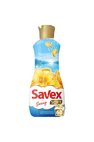 Vader Balsam pentru Rufe, Savex Soft, 1.5 L Concentrat Sunny 60 spalari,