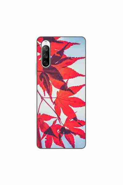 OEM Husa compatibila cu Sony Xperia 10 III Silicon Gel Tpu Model Frunze de to...