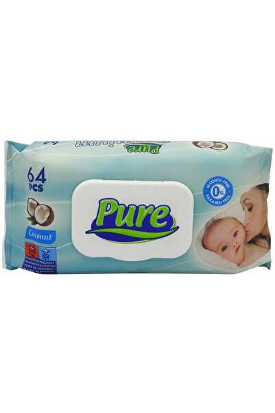 Vader Servetele Umede, Pure, 64 buc Baby,