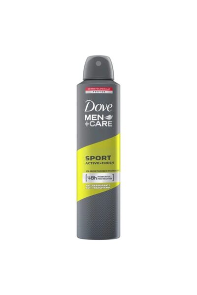 Vader Antiperspirant Deodorant, Dove, 250 ml Men Sport Active Fresh,