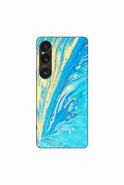 OEM Husa compatibila cu Sony Xperia 1 VI Silicon Gel Tpu Model Aqua Bloom
