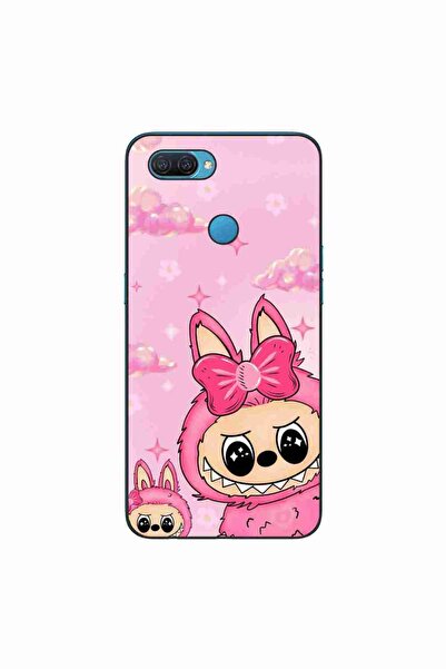 OEM Husa compatibila cu Oppo A12 Silicon Gel Tpu Model Labubu Pink Fantasy