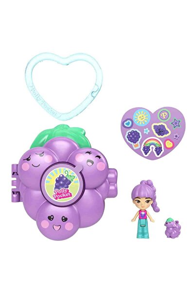 Polly Pocket Meyve Temalı Sürpriz Set JKC86 - Üzüm Jkc88